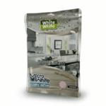 دستمال میکروفایبر مخصوص استیل و شیشه وایت اند وایت (White White) سایز ۴۰×۴۰ با قدرت جذب بالا