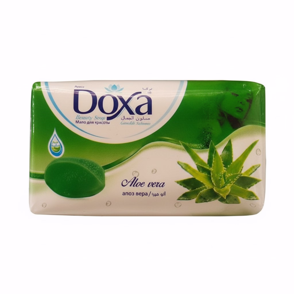 صابون شستشو دوکسا Doxa مدل Aloe Vera صابون آلوئهورا دوکسا (Doxa) مدل Beauty Soap بسته ۶ عددی با عصاره طبیعی