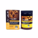 Argan Oil From Morocco Anti-Hair Fall & Renewal Creamy Hair Mask by Lightness, 1000ml (34 fl. oz) professional therapy hair care pulp for hair regrowth and thinning hair