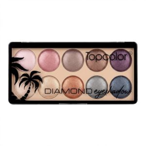 خرید سایه چشم تاپ کالر مدل دیاموند از فروشگاه اینترنتی بهداشتیک با ده رنگ متالیک.