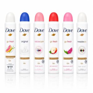 اسپری ضد تعریق داو dove 48 ساعته در انواع رایحه ها 250 میل