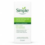 مرطوب کننده و آبرسان ریچ سیمپل simple ۱۲۵ میل مناسب پوست خشک اصل
