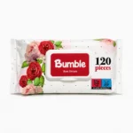دستمال مرطوب بامبل Bumble مدل Rose Dream با رایحه گل رز بسته ۱۲۰ عددی
