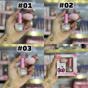 اسپری هایلایتر بدن و صورت Gulf Girl مدل Hello Kitty