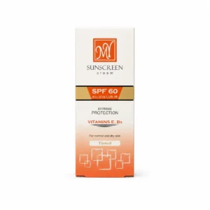 عکس کرم ضد آفتاب رنگی مای SPF 60 حاوی ویتامین E و B5 حجم ۵۰ میل