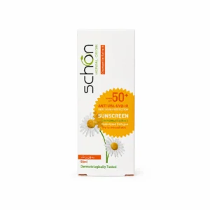 کرم ضد آفتاب بی رنگ شون SPF 50 حجم ۵۰ میل