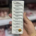 بسته ده تایی چسب مژه سفید دان DON ساخت کره