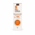 ضد آفتاب ضد لک پرودرما رنگی SPF 50 بژ روشن ۴۰ گرم