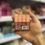 پشت جعبه پک رژ لب خرسی دراگون رانی نارنجی DR140B
