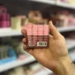 پشت جعبه پک رژ لب خرسی دراگون رانی صورتی DR140A