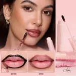 رژ لب پیلاف قهوه ای اولیبولا روی لب