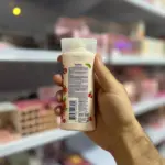 پشت بطری لوسیون وازلین کرنبری
